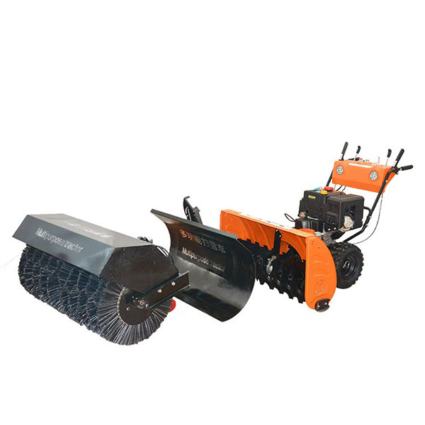 15HP gasoline engine snow sweeping machine snow sweeper