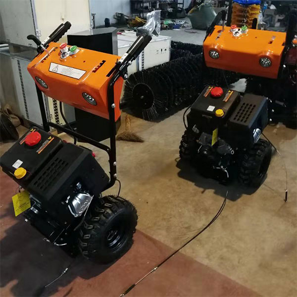 15HP gasoline engine snow sweeping machine snow sweeper