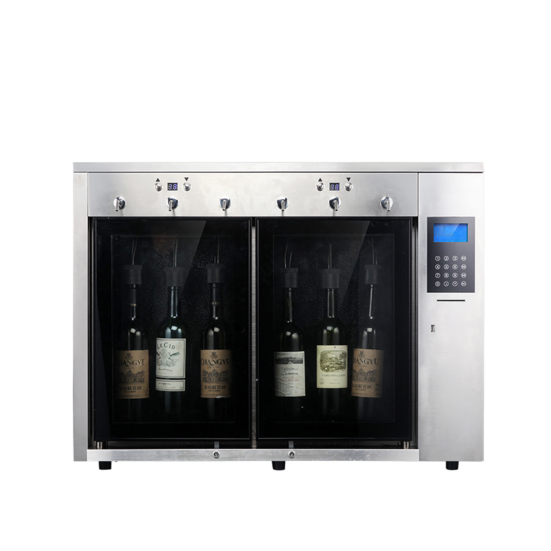 High-quality red wine glass dispenser, automatic desktop wine tasting machine for quantitative output of wine