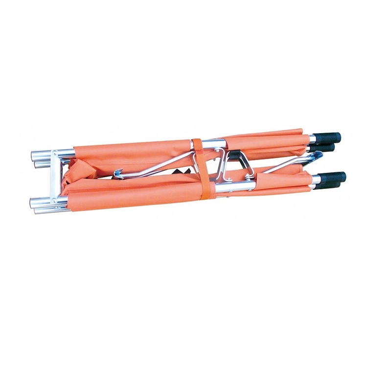 High-quality and easy-to-carry life-saving Folding Stretcher multifunctional aluminum alloy thickened Folding Stretcher