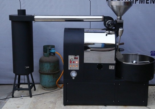 High quality gas heating CE certified 3 kg coffee bean roaster/coffee roasting machine