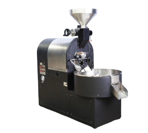 High quality gas heating CE certified 3 kg coffee bean roaster/coffee roasting machine