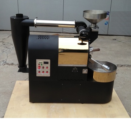 High quality gas heating CE certified 3 kg coffee bean roaster/coffee roasting machine